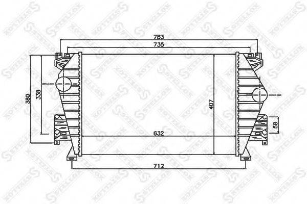 STELLOX 1040106SX Інтеркулер