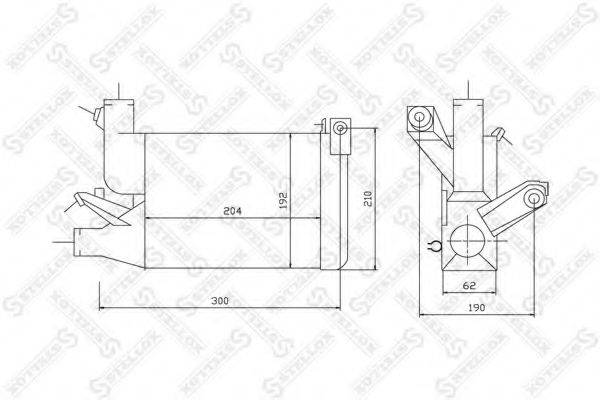 STELLOX 1040116SX Інтеркулер