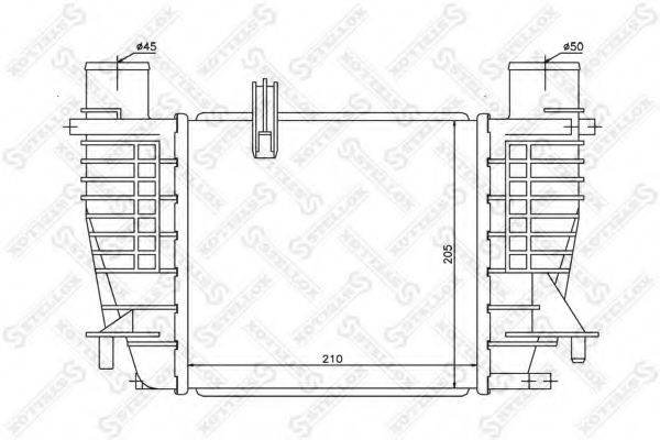 STELLOX 1040150SX Інтеркулер