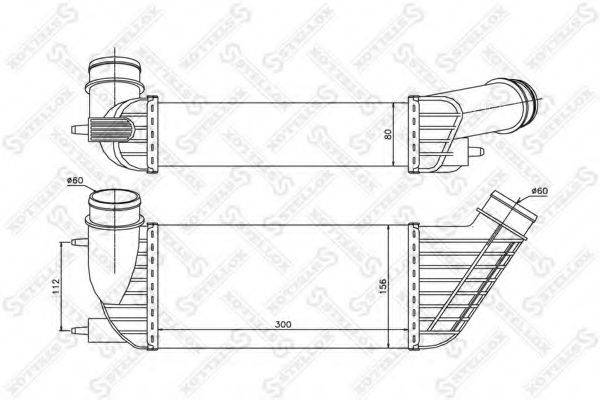 STELLOX 1040176SX Інтеркулер