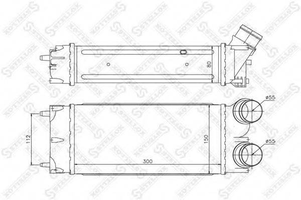 STELLOX 1040191SX Інтеркулер