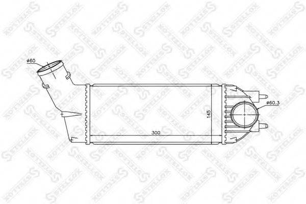 STELLOX 1040192SX Інтеркулер