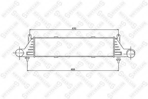 STELLOX 1040205SX Інтеркулер