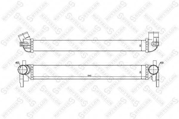 STELLOX 1040214SX Інтеркулер