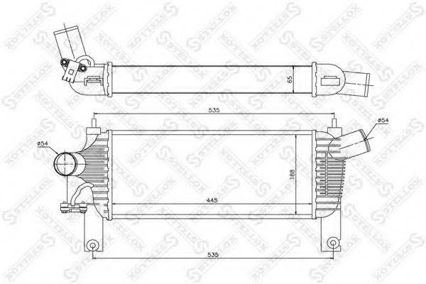 STELLOX 1040233SX Інтеркулер