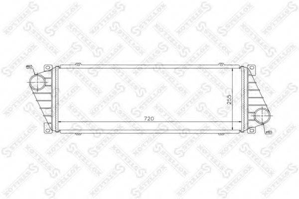 STELLOX 8110855SX Інтеркулер