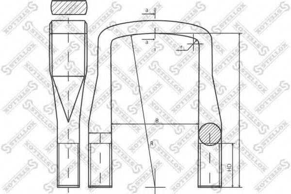 STELLOX 8464204SX Драбина ресори