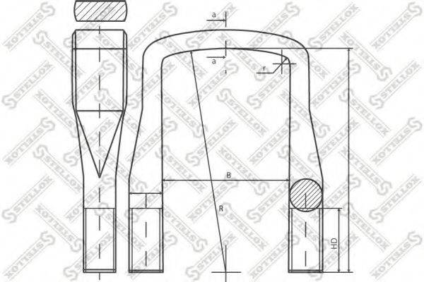 STELLOX 8464277SX Драбина ресори