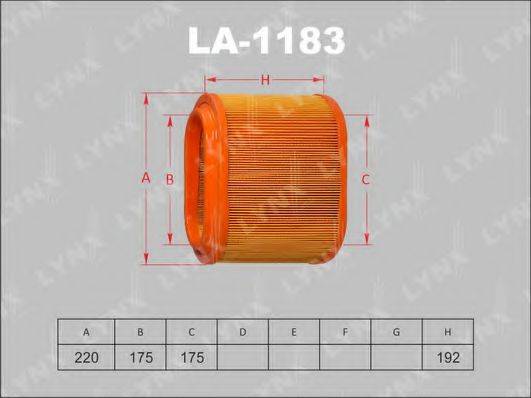 LYNXAUTO LA1183 Повітряний фільтр