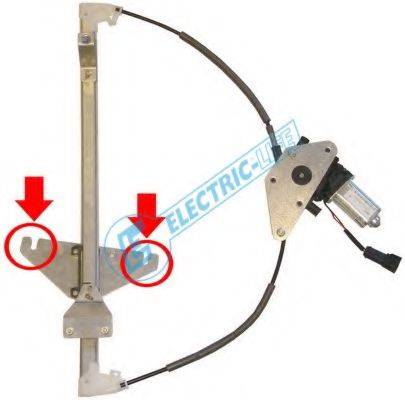 ELECTRIC LIFE ZRJE22L Підйомний пристрій для вікон