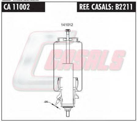 CASALS B2211 Гаситель, кріплення кабіни