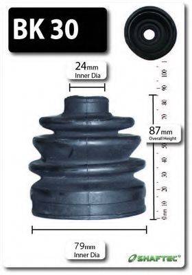SHAFTEC BK30 Комплект пильника, приводний вал
