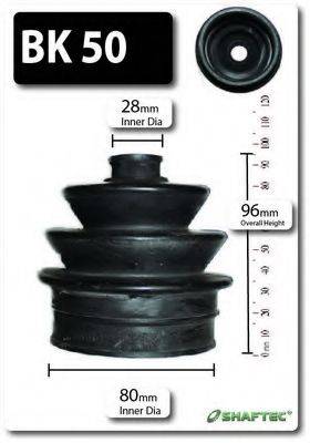 SHAFTEC BK50 Комплект пильника, приводний вал