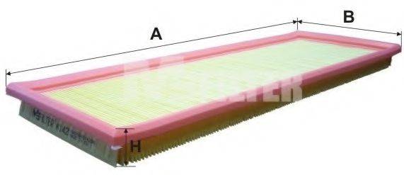 MFILTER K142 Повітряний фільтр