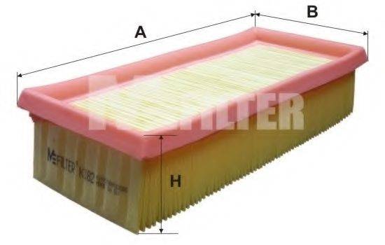 MFILTER K182 Повітряний фільтр