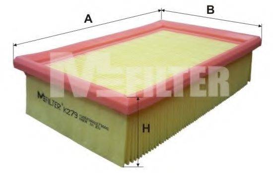 MFILTER K279 Повітряний фільтр