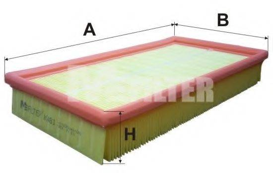 MFILTER K481 Повітряний фільтр