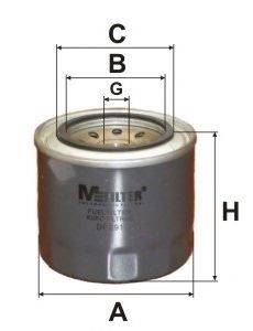 MFILTER DF691 Паливний фільтр