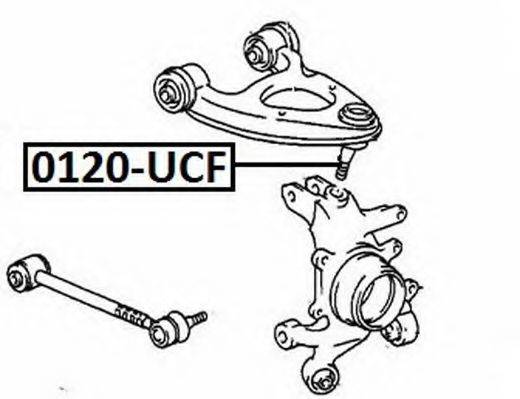 ASVA 0120UCF несучий / напрямний шарнір