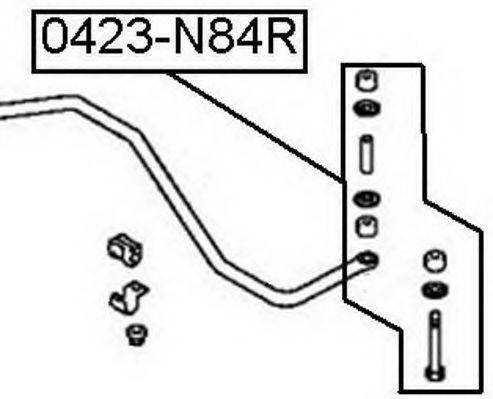 ASVA 0423N84R Тяга/стійка, стабілізатор