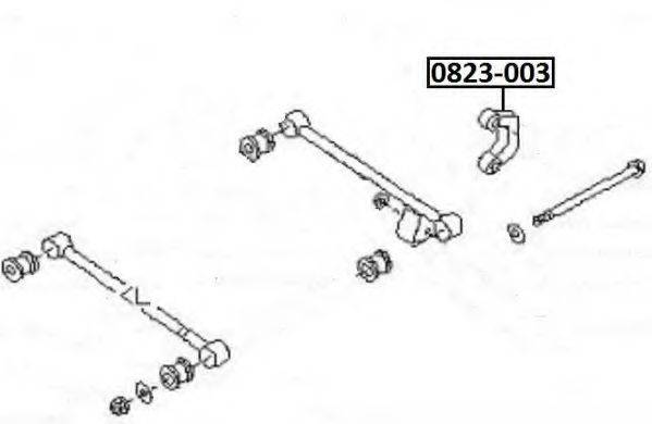 ASVA 0823003 Тяга/стійка, стабілізатор