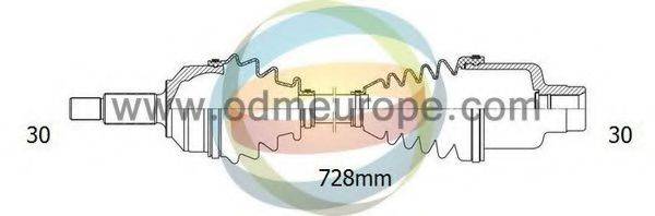 ODM-MULTIPARTS 18143040 Приводний вал