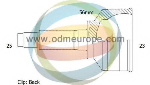 ODM-MULTIPARTS 12161470 Шарнірний комплект, приводний вал