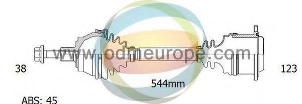 ODM-MULTIPARTS 18213141 Приводний вал