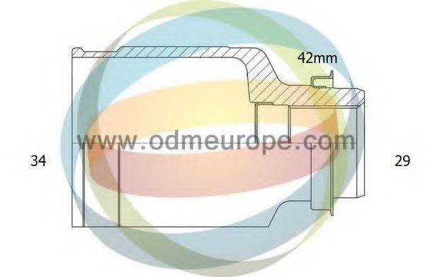 ODM-MULTIPARTS 14046863 Шарнірний комплект, приводний вал