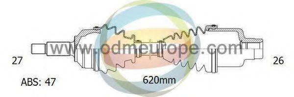 ODM-MULTIPARTS 18122101 Приводний вал