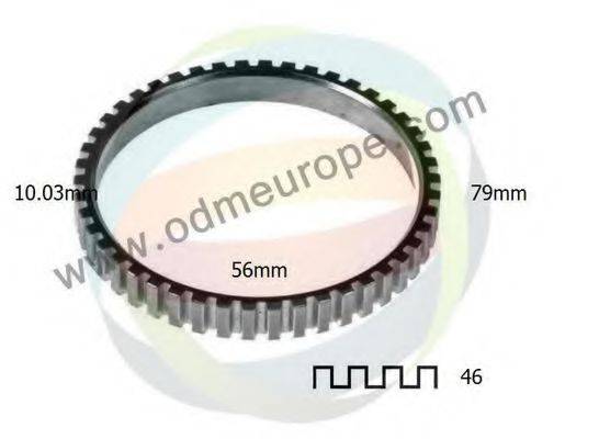 ODM-MULTIPARTS 26250021 Зубчастий диск імпульсного датчика, протибл. устр.