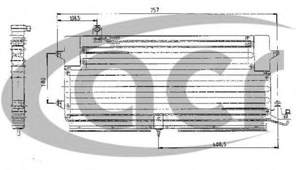 ACR 300047 Конденсатор, кондиціонер