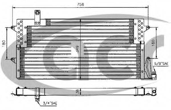 ACR 300048 Конденсатор, кондиціонер