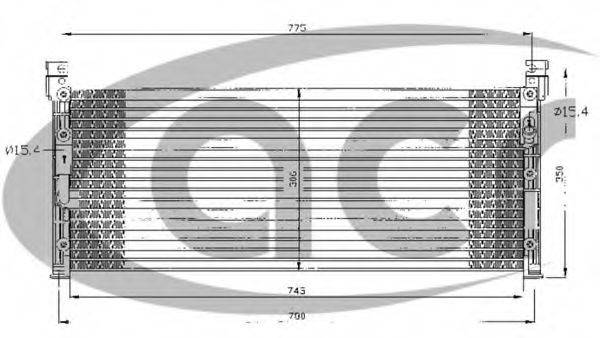 ACR 300077 Конденсатор, кондиціонер