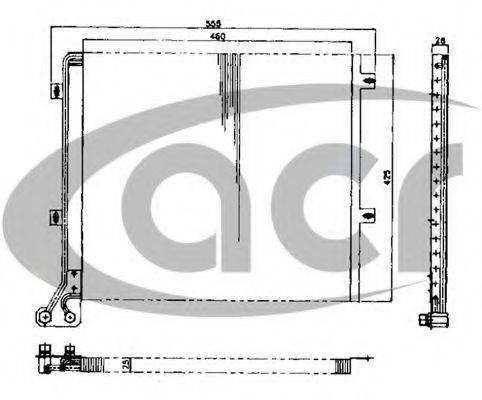 ACR 300444 Конденсатор, кондиціонер