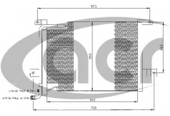 ACR 300465 Конденсатор, кондиціонер