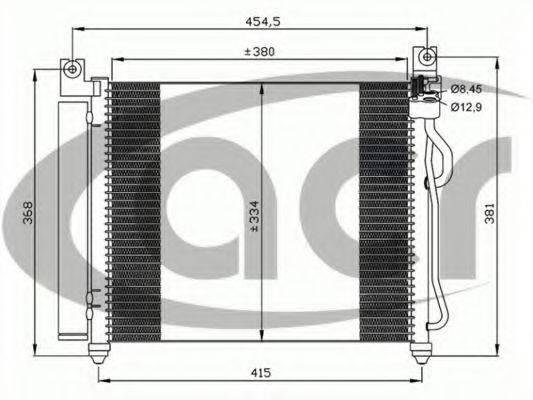 ACR 300611 Конденсатор, кондиціонер