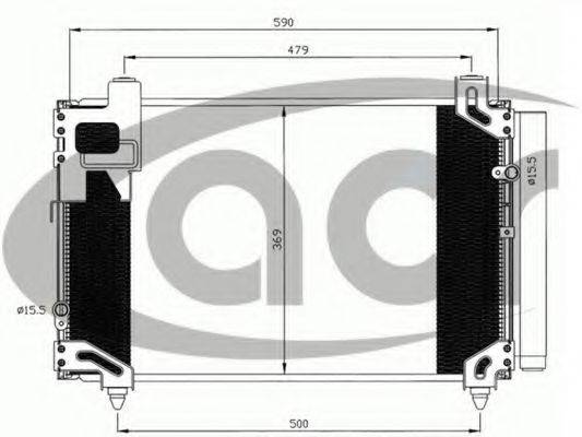 ACR 300629 Конденсатор, кондиціонер