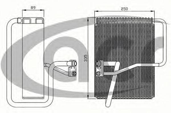 ACR 310133 Випарник, кондиціонер