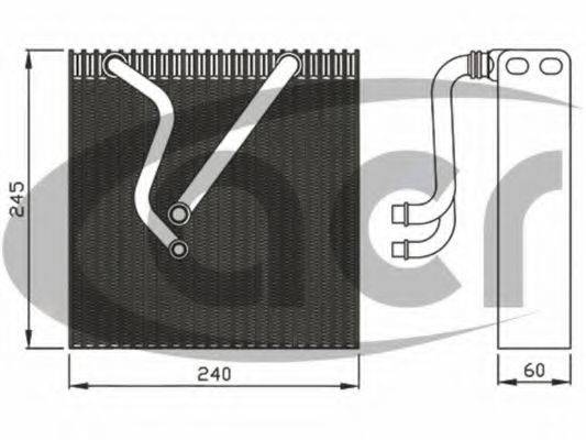 ACR 310164 Випарник, кондиціонер