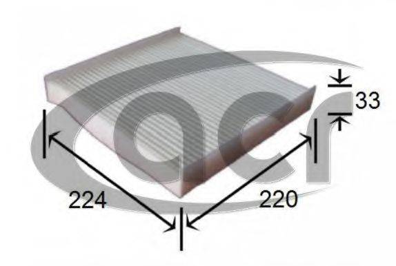 ACR 321492 Фільтр, повітря у внутрішньому просторі