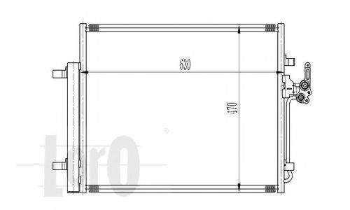 LORO 0170160016 Конденсатор, кондиціонер