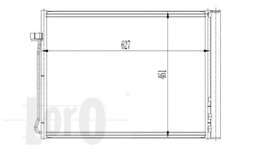 LORO 0040160020 Конденсатор, кондиціонер