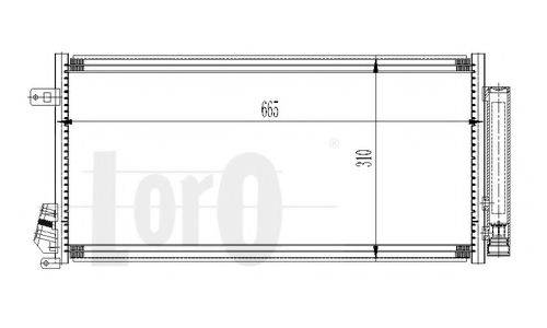 LORO 0160160031 Конденсатор, кондиціонер