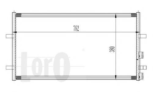 LORO 0170160029 Конденсатор, кондиціонер