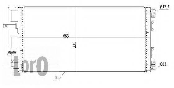LORO 0270160002 Конденсатор, кондиціонер