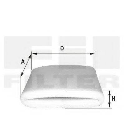 FIL FILTER HP4574 Повітряний фільтр