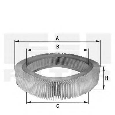 FIL FILTER HPU4377 Повітряний фільтр