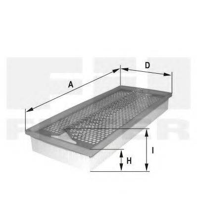 FIL FILTER HP2125 Повітряний фільтр