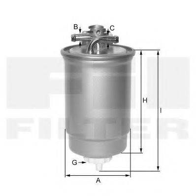 FIL FILTER ZP055F Паливний фільтр